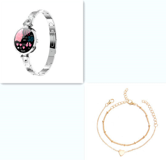 Fashion Women's Smart Watch Waterproof wristbands , Device Heart Rate Monitor Sports Smartwatch for Ladies